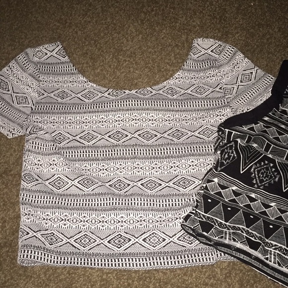 Black Crop top lot size small h&m - Picture 3 of 4